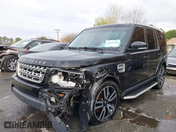2015 Land Rover LR4 Lux with VIN SALAK2V66FA760145, listed as a IAAI auction lot 41879409 with 103,051 mi miles and . Bid and sale history available at DreamBid. Image 17.
