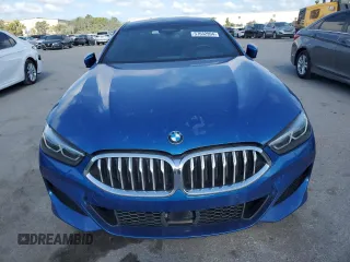 2020 BMW 8 Series 840i with VIN WBAGV2C01LCD29736, listed as a Copart auction lot 57632994 with 36,157 mi miles and Salvage Title. Bid and sale history available at carsss.com. Image 5.