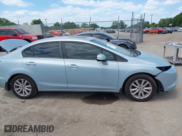 2012 Honda Civic EX with VIN 19XFB2F80CE061339, listed as a IAAI auction lot 41996585 with 112,841 mi miles and . Bid and sale history available at DreamBid. Image 13.