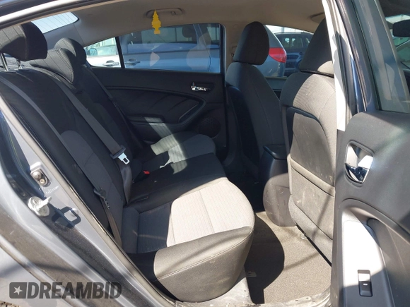 2014 Kia Forte LX with VIN KNAFX4A67E5182013, listed as a IAAI auction lot 41878931 with 35,967 mi miles. Bid and sale history available at carsss.com. Image 8.
