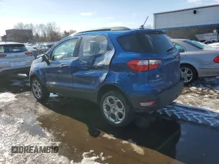 2022 Ford EcoSport SE with VIN MAJ6S3GL7NC456921, listed as a Copart auction lot 44341005 with 28,368 mi miles and Salvage Title. Bid and sale history available at DreamBid. Image 2.