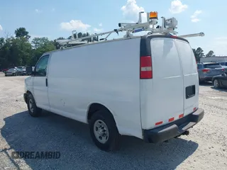 2015 Chevrolet Express Cargo with VIN 1GCWGFCF7F1161232, listed as a IAAI auction lot 42449156 with 168,895 mi miles and . Bid and sale history available at DreamBid. Image 3.