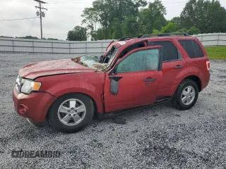 2012 Ford Escape XLT with VIN 1FMCU0D73CKC37160, listed as a Copart auction lot 54443864 with 160,488 mi miles and Salvage Title. Bid and sale history available at carsss.com. Image 1.