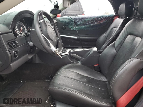 2006 Chrysler Crossfire with VIN 1C3AN55L16X069497, listed as a Copart auction lot 86840374 with Not Provided miles and Salvage Title. Bid and sale history available at DreamBid. Image 7.