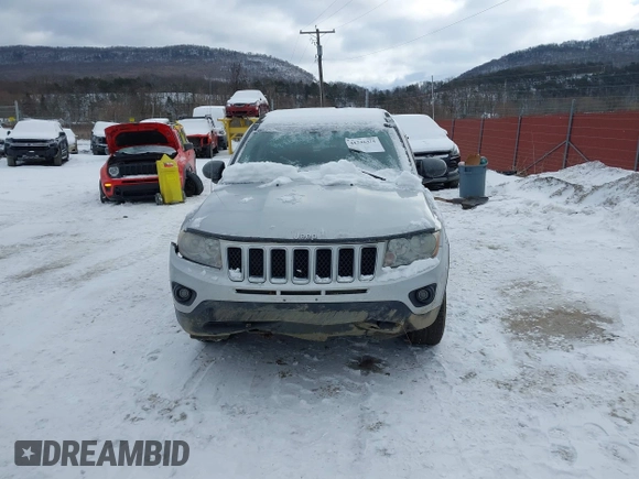 2013 Jeep Compass Sport with VIN 1C4NJDBB1DD113866, listed as a IAAI auction lot 41246375 with 204,405 mi miles. Bid and sale history available at carsss.com. Image 13.