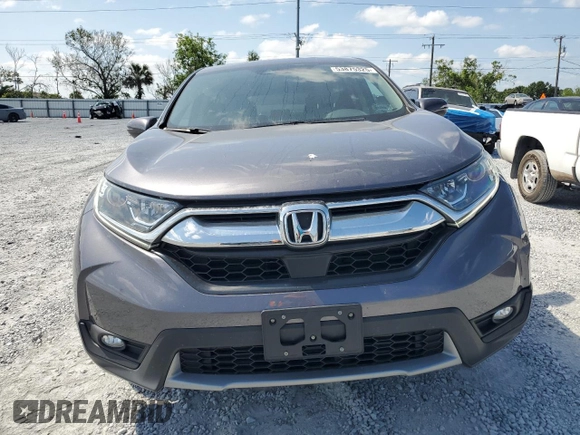 2019 Honda CR-V EX with VIN 2HKRW2H58KH650542, listed as a Copart auction lot 53875325 with 20,034 mi miles and Salvage Title. Bid and sale history available at carsss.com. Image 5.
