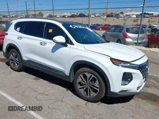 2020 Hyundai Santa Fe Limited with VIN 5NMS5CAA7LH214264, listed as a IAAI auction lot 40233486 with 66,399 mi miles. Bid and sale history available at carsss.com. Image 1.