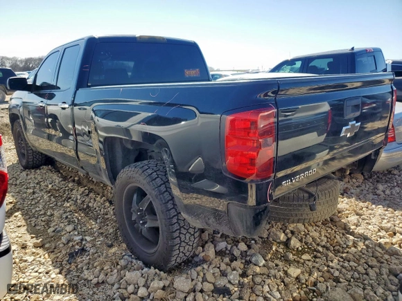 2015 Chevrolet Silverado 1500 Work Truck with VIN 1GCRCPEC6FZ281512, listed as a Copart auction lot 46367785 with 122,389 mi miles and Salvage Title. Bid and sale history available at carsss.com. Image 2.
