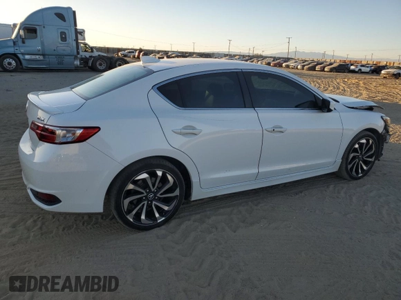 2017 Acura ILX w/Premium/A-SPEC Pkg with VIN 19UDE2F87HA005876, listed as a Copart auction lot 88779075 with 334,783 mi miles and Salvage Title. Bid and sale history available at carsss.com. Image 3.