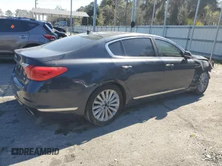 2015 Kia K900 Luxury with VIN KNALW4D41F6019255, listed as a Copart auction lot 48562115 with 168,028 mi miles and Non Repairable. Bid and sale history available at carsss.com. Image 3.