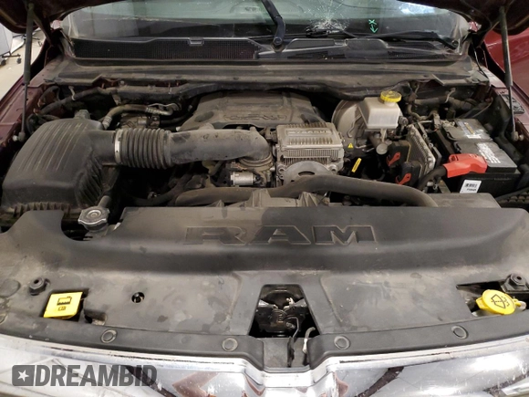 2020 Ram 1500 Limited with VIN 1C6SRFHT1LN141853, listed as a Copart auction lot 62845155 with 109,772 mi miles and Salvage title. Bid and sale history available at DreamBid. Image 11.