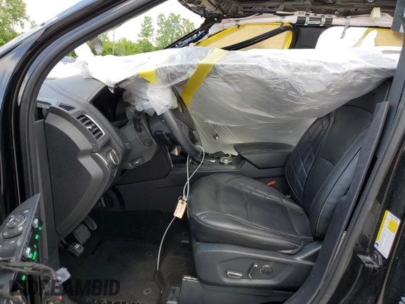 2018 Ford Explorer Platinum with VIN 1FM5K8HT6JGC48688, listed as a Copart auction lot 54159084 with 33,612 mi miles and Salvage title. Bid and sale history available at DreamBid. Image 7.