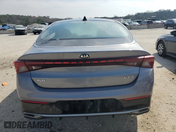 2021 Kia K5 LXS with VIN 5XXG14J27MG008880, listed as a Copart auction lot 48372445 with 106,315 mi miles and Clean Title. Bid and sale history available at carsss.com. Image 6.
