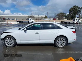 2017 Audi A4 Premium with VIN WAUANAF40HN011047, listed as a IAAI auction lot 41824638 with 107,802 mi miles. Bid and sale history available at carsss.com. Image 13.
