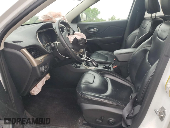 2016 Jeep Cherokee Limited with VIN 1C4PJMDB9GW244574, listed as a Copart auction lot 59346415 with 140,305 mi miles and Salvage title. Bid and sale history available at DreamBid. Image 7.