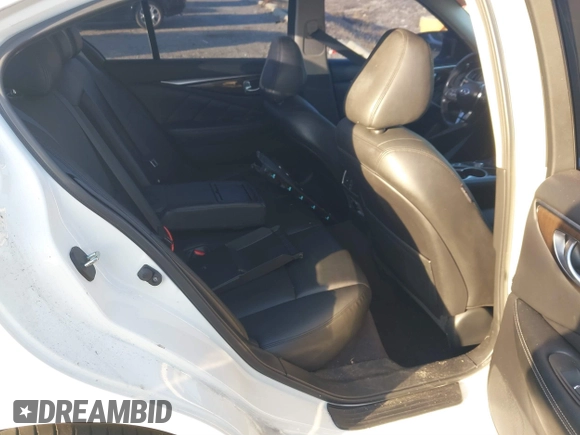2018 Infiniti Q50 Sport with VIN JN1EV7APXJM362748, listed as a IAAI auction lot 41443052 with 77,897 mi miles and . Bid and sale history available at carsss.com. Image 8.
