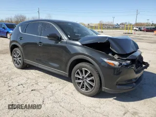 2017 Mazda CX-5 Grand Touring with VIN JM3KFBDL6H0145327, listed as a Copart auction lot 52046355 with 0 mi miles and Clean Title. Bid and sale history available at carsss.com. Image 4.