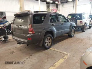 2005 Toyota 4Runner SR5 with VIN JTEBT14R158023791, listed as a IAAI auction lot 42011427 with 142,289 mi miles and . Bid and sale history available at DreamBid. Image 4.