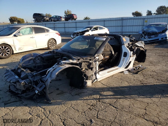2016 Chevrolet Corvette Z06 2LZ with VIN 1G1YS2D63G5608009, listed as a Copart auction lot 80321534 with 0 mi miles and Salvage Title. Bid and sale history available at carsss.com. Image 1.