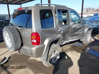 2004 Jeep Liberty Limited with VIN 1J4GL58K64W254155, listed as a IAAI auction lot 41350175 with 165,822 mi miles. Bid and sale history available at carsss.com. Image 4.