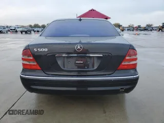 2002 Mercedes-Benz S-Class 5.0L with VIN WDBNG75J32A238335, listed as a Copart auction lot 83335234 with 123,471 mi miles and Clean Title. Bid and sale history available at carsss.com. Image 6.