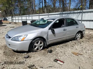 2003 Honda Accord LX z VIN 1HGCM56363A081781, wystawiony jako Copart lot #50304655 z przebiegiem 145 390 mil mil oraz Szkoda całkowita • Salvage title. Historia ofert i sprzedaży dostępna na DreamBid. Obrazek 1.