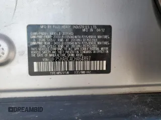 2012 Subaru Forester 2.5X with VIN JF2SHABC4CH464897, listed as a Copart auction lot 51436845 with 169,492 mi miles and Salvage Title. Bid and sale history available at carsss.com. Image 16.