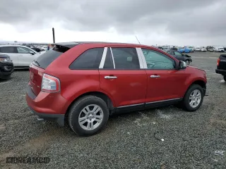 2008 Ford Edge SEL with VIN 2FMDK38C98BB09543, listed as a Copart auction lot 48435595 with NaN miles and Salvage Title. Bid and sale history available at carsss.com. Image 3.