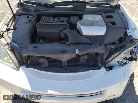 2006 Lexus RX 400h with VIN JTJHW31U960022993, listed as a Copart auction lot 54889095 with 176,966 mi miles and Salvage title. Bid and sale history available at DreamBid. Image 11.