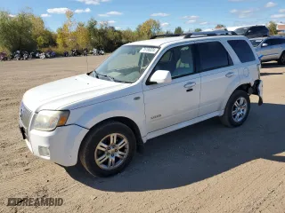 2008 Mercury Mariner Premier with VIN 4M2CU87158KJ13922, listed as a Copart auction lot 75706024 with 148,261 mi miles and Salvage Title. Bid and sale history available at carsss.com. Image 1.