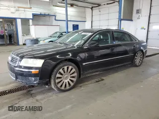 2004 Audi A8 with VIN WAUML44E34N010274, listed as a Copart auction lot 57658765 with 122,652 mi miles and Clean title. Bid and sale history available at DreamBid. Image 1.