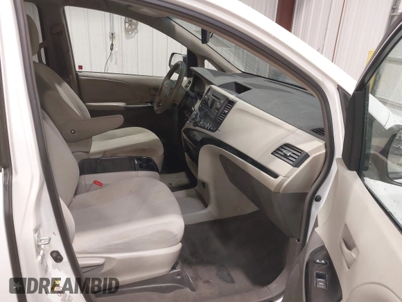 2013 Toyota Sienna LE with VIN 5TDJK3DC2DS049479, listed as a IAAI auction lot 41322671 with 108,436 mi miles and . Bid and sale history available at DreamBid. Image 5.