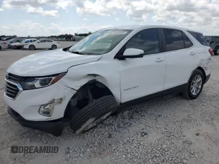 2021 Chevrolet Equinox LT z VIN 3GNAXKEVXMS179718, wystawiony jako Copart lot #54155165 z przebiegiem 29 548 mil mil oraz Nie do naprawy • Non repairable. Historia ofert i sprzedaży dostępna na DreamBid. Obrazek 1.