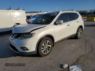2014 Nissan Rogue SL with VIN 5N1AT2MT8EC864369, listed as a Copart auction lot 47745355 with 160,602 mi miles and Clean Title. Bid and sale history available at carsss.com. Image 1.