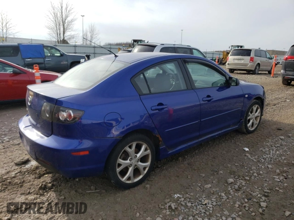 2007 Mazda 3 S Sport with VIN JM1BK323X71603764, listed as a Copart auction lot 80986284 with 129,811 mi miles and Non Repairable. Bid and sale history available at carsss.com. Image 3.