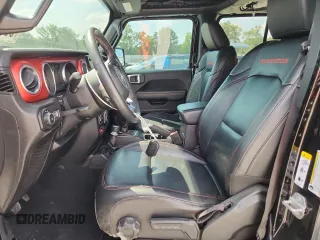 2018 Jeep Wrangler Unlimited Rubicon z VIN 1C4HJXFG8JW232955, wystawiony jako Copart lot #66491345 z przebiegiem 22 717 mil mil oraz Szkoda całkowita • Salvage title. Historia ofert i sprzedaży dostępna na DreamBid. Obrazek 7.