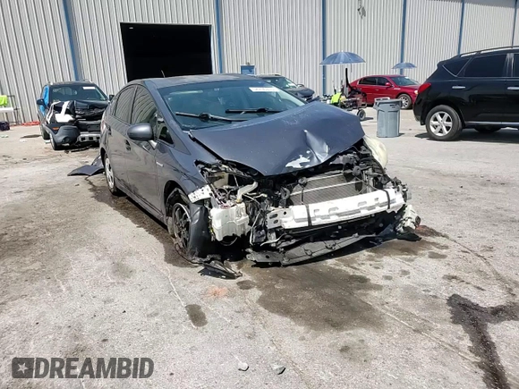 2012 Toyota Prius One with VIN JTDKN3DU8C1537478, listed as a Copart auction lot 58736315 with 149,932 mi miles and Salvage title. Bid and sale history available at DreamBid. Image 14.