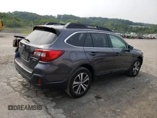 2018 Subaru Outback Limited with VIN 4S4BSENC0J3227316, listed as a Copart auction lot 58999725 with 45,841 mi miles and Salvage title. Bid and sale history available at DreamBid. Image 3.