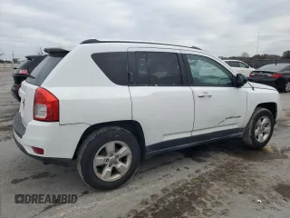 2013 Jeep Compass Sport with VIN 1C4NJCBA4DD115709, listed as a Copart auction lot 88408875 with 241,259 mi miles and Salvage Title. Bid and sale history available at carsss.com. Image 3.