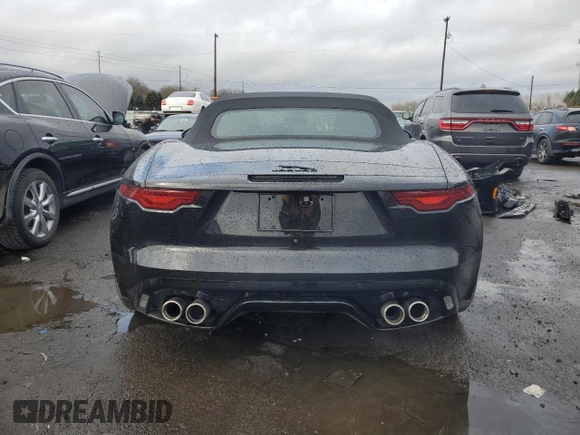 2024 Jaguar F-Type with VIN SAJDF5EE4RCK87650, listed as a Copart auction lot 43781875 with 3,995 mi miles and Salvage Title. Bid and sale history available at DreamBid. Image 6.