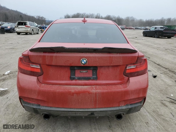 2014 BMW 2 Series 228i with VIN WBA1F5C5XEVW97921, listed as a Copart auction lot 44850825 with 120,173 mi miles and Salvage Title. Bid and sale history available at carsss.com. Image 6.