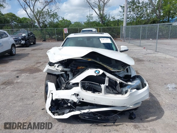2017 BMW 3 Series 320i with VIN WBA8E1G3XHNU15820, listed as a IAAI auction lot 41972367 with 74,181 mi miles and . Bid and sale history available at carsss.com. Image 6.