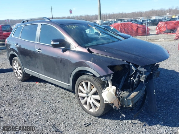2008 Mazda CX-9 Touring with VIN JM3TB38VX80141895, listed as a IAAI auction lot 41629157 with 259,095 mi miles. Bid and sale history available at carsss.com. Image 1.