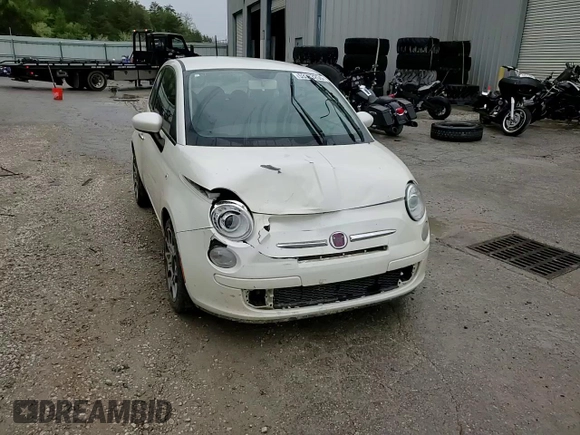 2012 FIAT 500 Pop with VIN 3C3CFFAR5CT349002, listed as a Copart auction lot 53373255 with 110,337 mi miles and Salvage title. Bid and sale history available at DreamBid. Image 13.