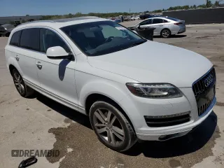 2013 Audi Q7 3.0L TDI Premium Plus with VIN WA1LMAFE7DD002766, listed as a Copart auction lot 52759235 with 184,670 mi miles and Clean Title. Bid and sale history available at carsss.com. Image 4.