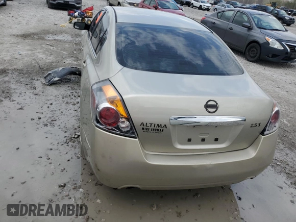 2010 Nissan Altima 2.5 S with VIN 1N4AL2AP1AN518504, listed as a Copart auction lot 51413635 with 0 mi miles and Salvage Title. Bid and sale history available at carsss.com. Image 6.