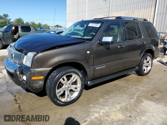 2008 Mercury Mountaineer Premier with VIN 4M2EU38E28UJ09425, listed as a Copart auction lot 72123154 with 159,793 mi miles and Non Repairable. Bid and sale history available at carsss.com. Image 1.