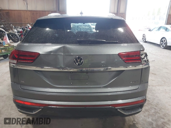 2023 Volkswagen Atlas SE with VIN 1V2KC2CA2PC207030, listed as a IAAI auction lot 42036106 with 38,368 mi miles and . Bid and sale history available at DreamBid. Image 16.