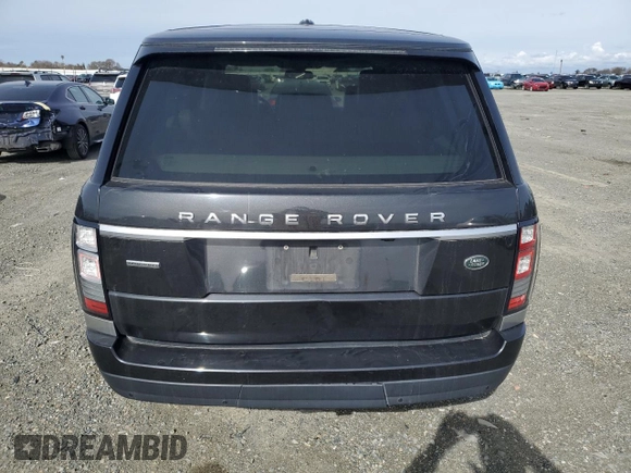 2014 Land Rover Range Rover Supercharged with VIN SALGS3TF3EA167523, listed as a Copart auction lot 45577295 with 142,288 mi miles and Clean title. Bid and sale history available at DreamBid. Image 6.