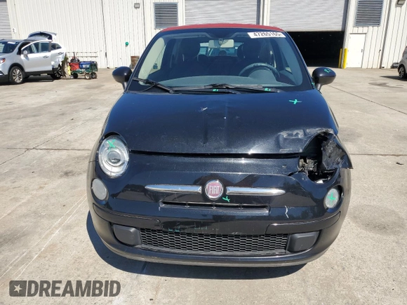 2013 FIAT 500 Pop with VIN 3C3CFFDR4DT590272, listed as a Copart auction lot 47265165 with 73,734 mi miles and Salvage title. Bid and sale history available at DreamBid. Image 5.